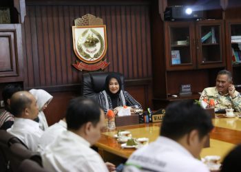 Bertemu Fatmawati Rusdi, Wawali Tarakan Belajar Sistem Perpajakan Makassar