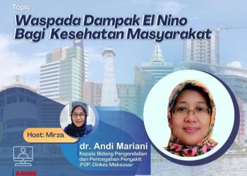 Waspada Dampak El Nino Bagi Kesehatan Masyarakat, Ini Imbauan Kabid P2P Dinkes Makassar