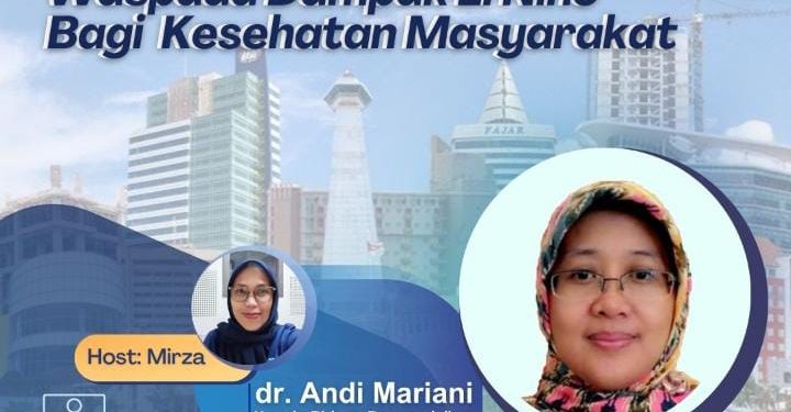 Waspada Dampak El Nino Bagi Kesehatan Masyarakat, Ini Imbauan Kabid P2P Dinkes Makassar