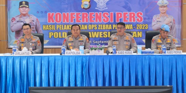 14 Hari Operasi Zebra Pallawa 2023, Polda Sulsel Tindak Ribuan Pelanggar Lalu Lintas