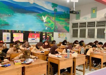 Pelaksanaan Ujian Sekolah SDN Pongtiku 1 Berjalan Lancar