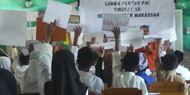 Diadakan KKG, Siswa-siswi SDN KIP Bara-Baraya 1 Ikut Perlombaan PAI