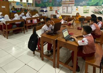 Potret Gladi ANBK di SDN Pongtiku 1