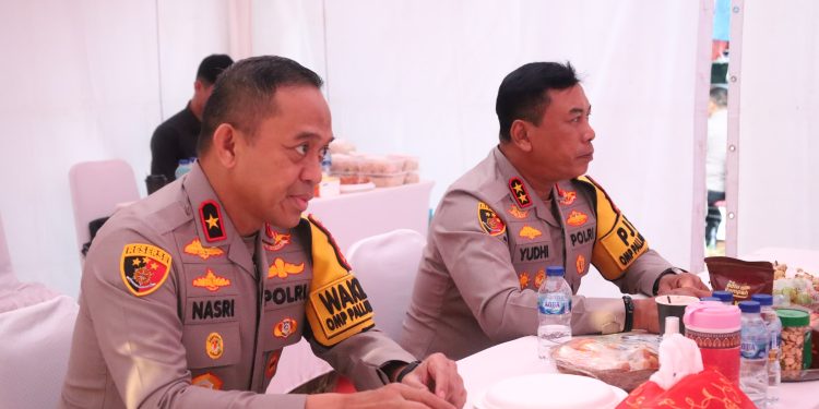 Kapolda Sulsel Pantau Pengamanan Kampanye Akbar Pilgub Sulsel 2024