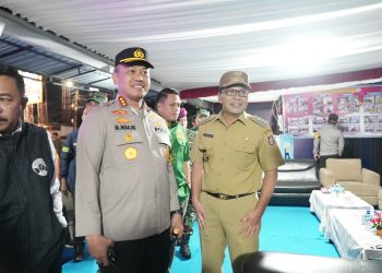 Pastikan Wilayah Kondusif Jelang Pergantian Tahun, Danny Bersama Forkopimda Pantau Posko Pengamanan