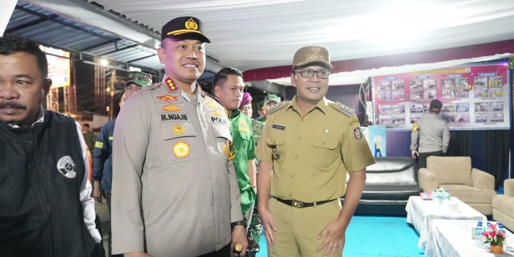Pastikan Wilayah Kondusif Jelang Pergantian Tahun, Danny Bersama Forkopimda Pantau Posko Pengamanan
