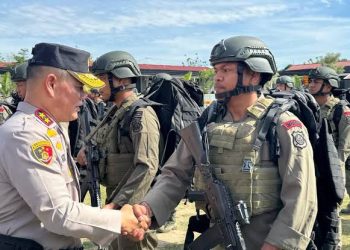 Kapolda Sulteng Bangga atas Dedikasi Personel Brimob dalam Operasi Damai Cartenz di Papua