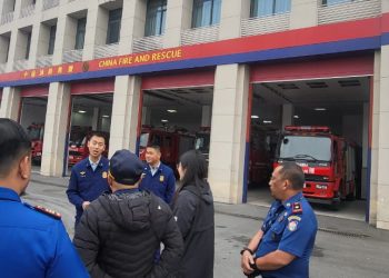 Jajaki Kerja Sama, Damkarmat Makassar Kunjungan ke China