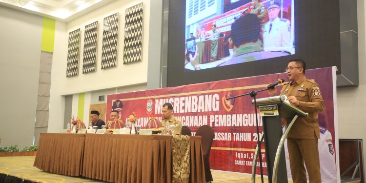 Plh Sekda Makassar Buka Musrenbang Kecamatan Tamalanrea: Fokus Program Prioritas dan Partisipasi Masyarakat