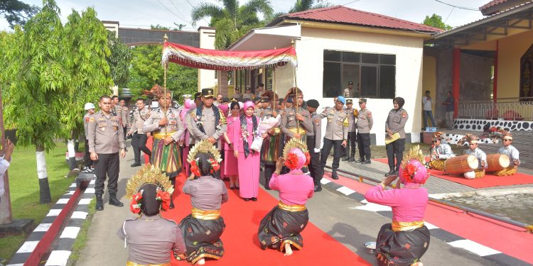 Kunker Kapolda Sulsel di Mapolres Bulukumba Disambut Jajaran Forkopimda