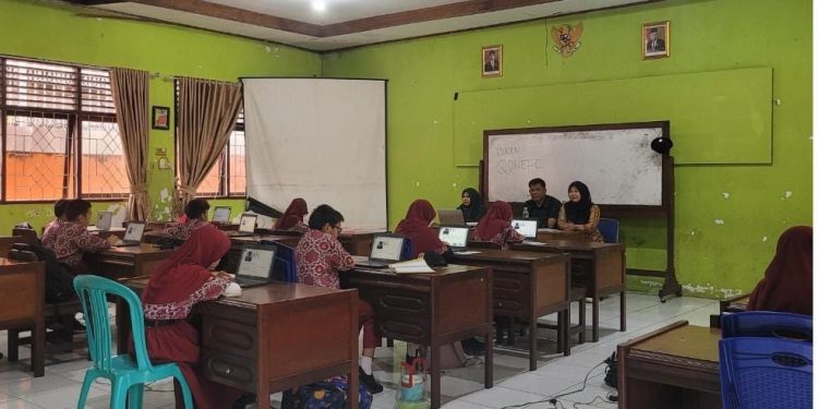 UPT SPF SDI Unggulan Toddopuli Gelar Simulasi ANBK 2024