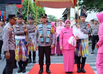 Di Sambut Tarian Adat, Kapolda Sulsel  dan Rombongan Kunker ke Polres Palopo