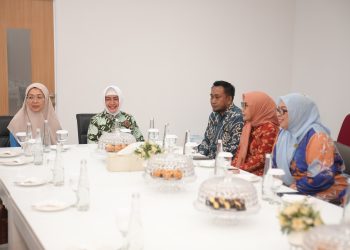 Indira Yusuf Ismail – Melinda Aksa Bertemu, Bahas Transisi Kepempimpinan TP PKK Kota Makassar
