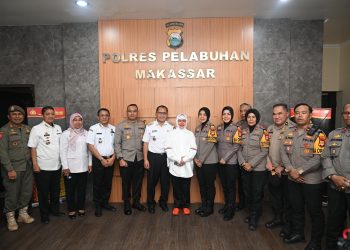 Hari Terakhir Menjabat, Indira Yusuf Ismail Dampingi Danny Pomanto Silaturahmi dan Pamitan ke Forkopimda