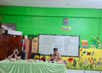 Di Hadiri Kepala Sekolah, Kwarran Bontoala Rapat Teknik Pramuka