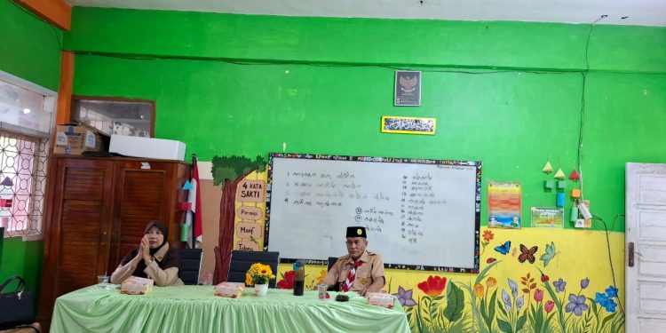 Di Hadiri Kepala Sekolah, Kwarran Bontoala Rapat Teknik Pramuka