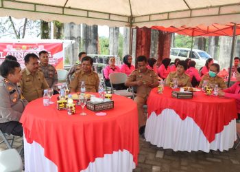 Polres Toraja Utara Bersama Bhayangkari Ikuti Launching Penguatan Program P2L Berbasis Terintegrasi dan Berkelanjutan