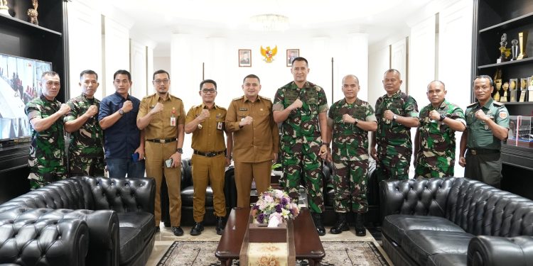 Tingkatkan Sinergitas, Wali Kota Makassar Terima Kunjungan Silaturahmi Dandim 1408/Makassar