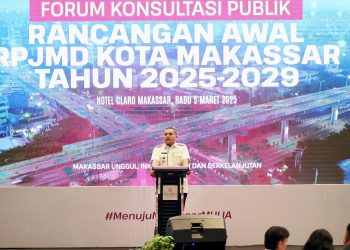 Wali Kota Makassar Buka Forum Konsultasi Publik Rancangan Awal RPJMD 2025-2029