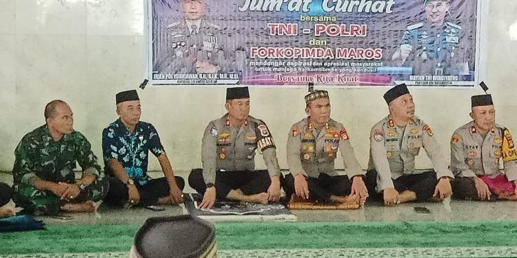 Jumat Curhat, Warga di Maros Keluhkan Balapan Liar Hingga Pengamen di ‘Lampu Merah’