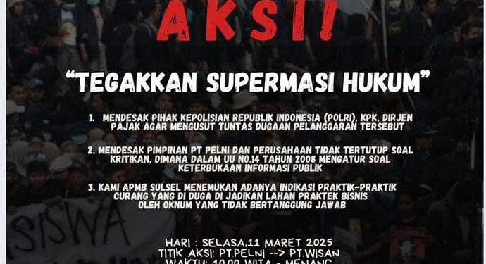 Sempat Menunda Aksi, APMB Sulsel Matangkan Barisan Bakal Unras Besar-Besaran di PELNI dan Wisan