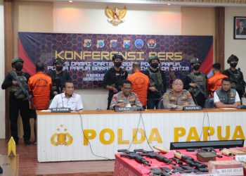 Satgas Ops Damai Cartenz Gagalkan Jaringan Penyuplai Senpi dan Ribuan Amunisi ke KKB Lintas Provinsi