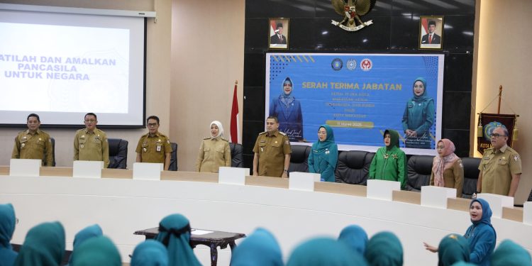 Sertijab Ketua TP PKK Kota Makassar, Melinda Aksa Resmi Gantikan Indira Yusuf Ismail
