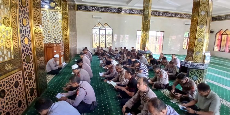 Raih Pahala di Bulan Suci Ramadhan Polres Bulukumba Gelar Yasinan dan Doa Bersama