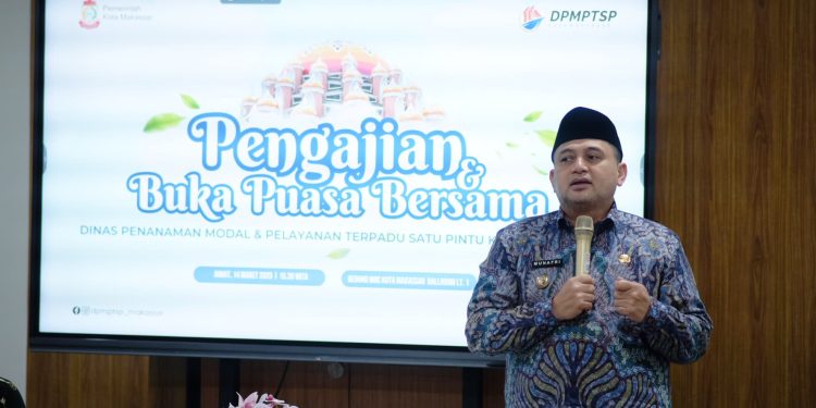 Bukber Dinas Penanaman Modal dan PTSP, Munafri Arifuddin Tekankan Kemudahan Investasi