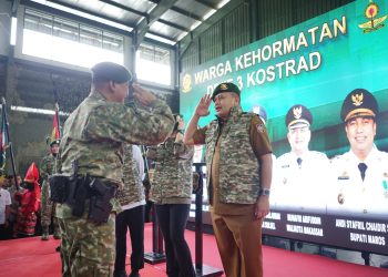 Terima Gelar Warga Kehormatan Kostrad, Munafri: Sinergitas TNI dan Pemerintah Jaga Masyarakat