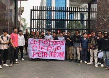 Soroti Tender Ramadan Fair, Massa HIPMASU Minta Poldasu dan Kejatisu Periksa Pemenang Tender