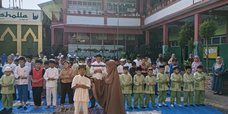 Jaga Keimanan dan Ketaqwaan, Siswa SDN Pongtiku 1 Rutin Laksanakan Sholat Dhuha Berjamaah
