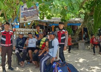 Pastikan Aman, Polisi Perketat Pengamanan di Kawasan Wisata Bira