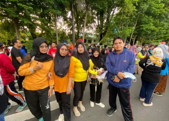 Di Hadiri Walikota dan Wakil Walikota Makassar, Rombongan SDI Pannampu 2 Ikut Meriahkan Car Free Day