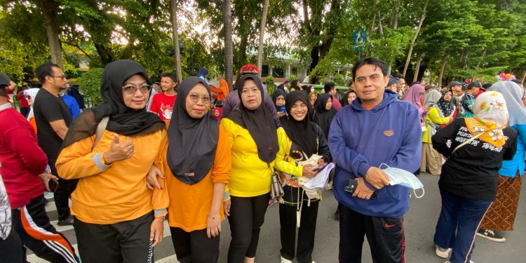 Di Hadiri Walikota dan Wakil Walikota Makassar, Rombongan SDI Pannampu 2 Ikut Meriahkan Car Free Day