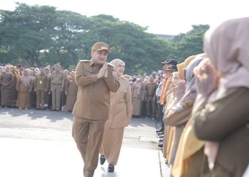 Dihadiri Seluruh ASN, Walikota Makassar Gelar Apel Perdana Pasca Lebaran