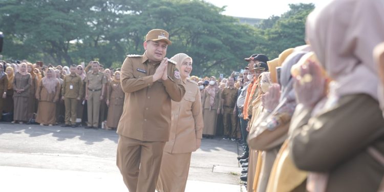 Dihadiri Seluruh ASN, Walikota Makassar Gelar Apel Perdana Pasca Lebaran