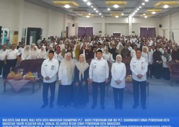 Wali Kota Makassar Hadiri Halal Bihalal Dinas Pendidikan, Tegaskan Komitmen Bangun Pendidikan Berkarakter