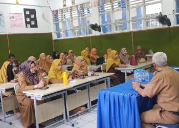 Pasca Libur Idul Fitri, PLT SMPN 10 Pimpin Apel Serentak di Sekolahnya