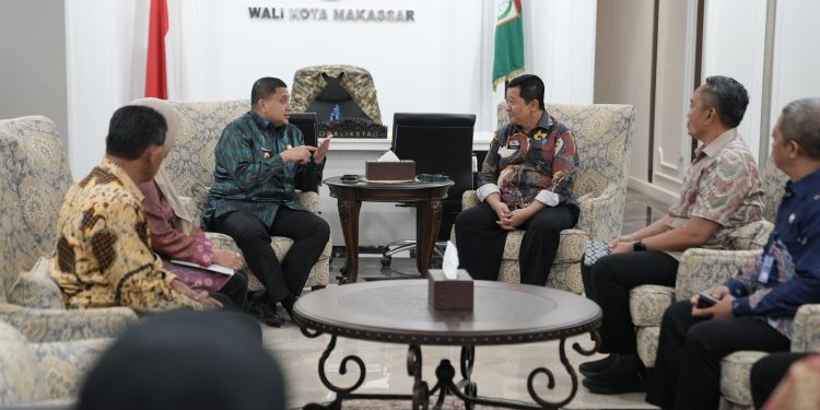 BNNP Sulsel Temui Wali Kota Makassar, Bahas Pencegahan Bahaya Narkoba
