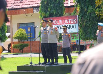 Polres Bulukumba Gelar Ramah Tamah dan Apel Farewell, Tradisi Pergantian Kepemimpinan