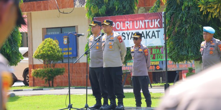 Polres Bulukumba Gelar Ramah Tamah dan Apel Farewell, Tradisi Pergantian Kepemimpinan