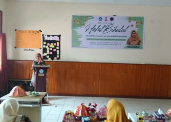 Pasca Lebaran, SMPN 2 Makassar Gelar Halal Bihalal Bersama guru