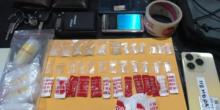 Polisi Tangkap 2 Pria, 37 Saset Sabu Siap Edar Berhasil Diamankan