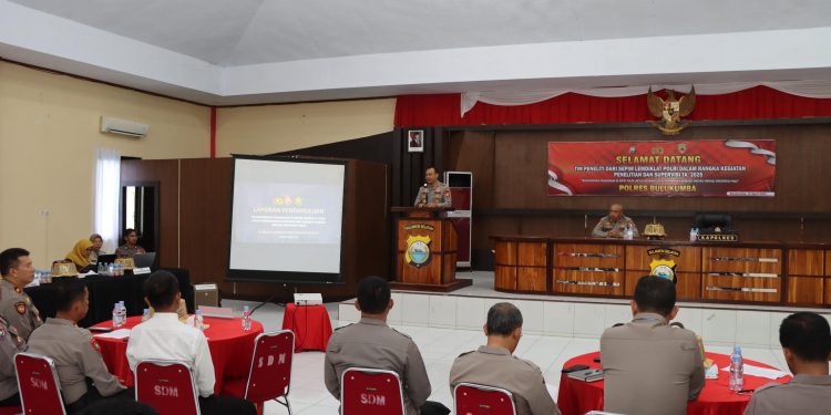 Polres Bulukumba Terima Kunjungan Tim Penelitian dari Sespim Lemdiklat Polri