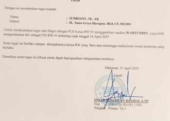 Lurah Suangga Penuhi Aspirasi Warga, RW 01 di Ganti PLH Sementara