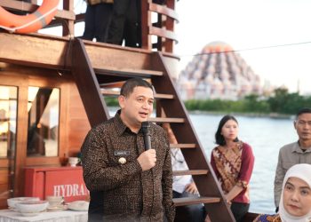 Jamu Rombongan Kementrian Hukum RI dan Ikatan Notaris Indonesia Sulsel, Munafri Perkenalkan Potensi Wisata Bahari dan Kuliner Kota Makassar