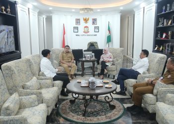 Silaturahmi dengan Wali Kota, Fraksi PDIP DPRD Siap Kawal Pemerintahan Appi-Aliyah