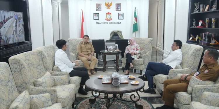 Silaturahmi dengan Wali Kota, Fraksi PDIP DPRD Siap Kawal Pemerintahan Appi-Aliyah