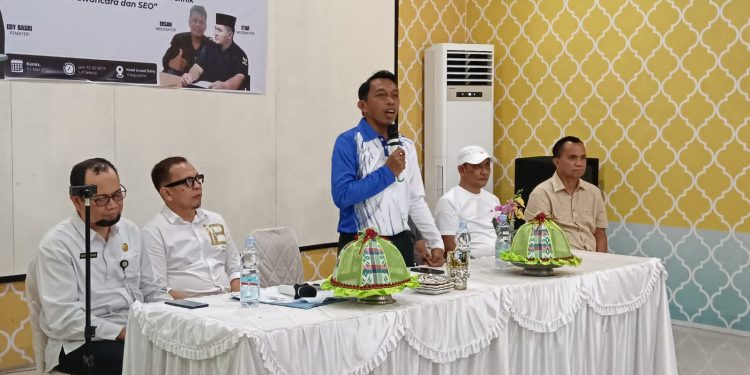 Bupati Syaharuddin Dukung Penuh Pelatihan IWO Sidrap: Pers Itu Mitra Strategis Pemerintah
